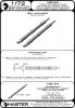 Master GM-72-024 MG-34 (7.92mm) - German machine gun barrels - version with drilled cooling jacket - used by infantry and on early tanks (2pcs) 1/72